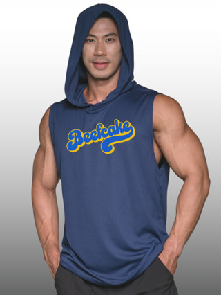 BEEFCAKE เสื้อฮู้ดแขนกุด Sleeveless Hoodies