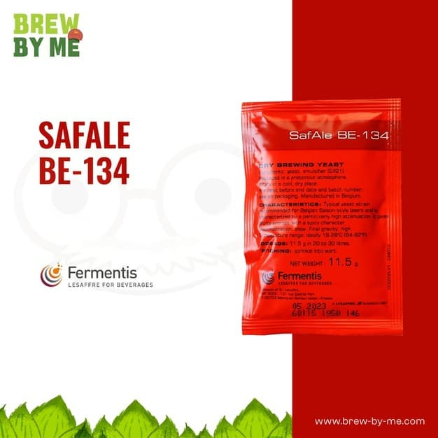 ยีสต์หมักเบียร์-fermentis-safale-be-134-homebrew