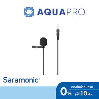 Saramonic SR-UM10-M1 Lavalier Microphone with Locking 3.5mm Male for Saramonic UwMic9, UwMic10, UwMic10TH, UwMic11TH, Vm