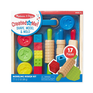 ชุดแป้งโดว์ ปั้น ตัด ประดิษฐ์ พร้อมอุปกรณ์ Melissa & Doug Shape, Model and Mold