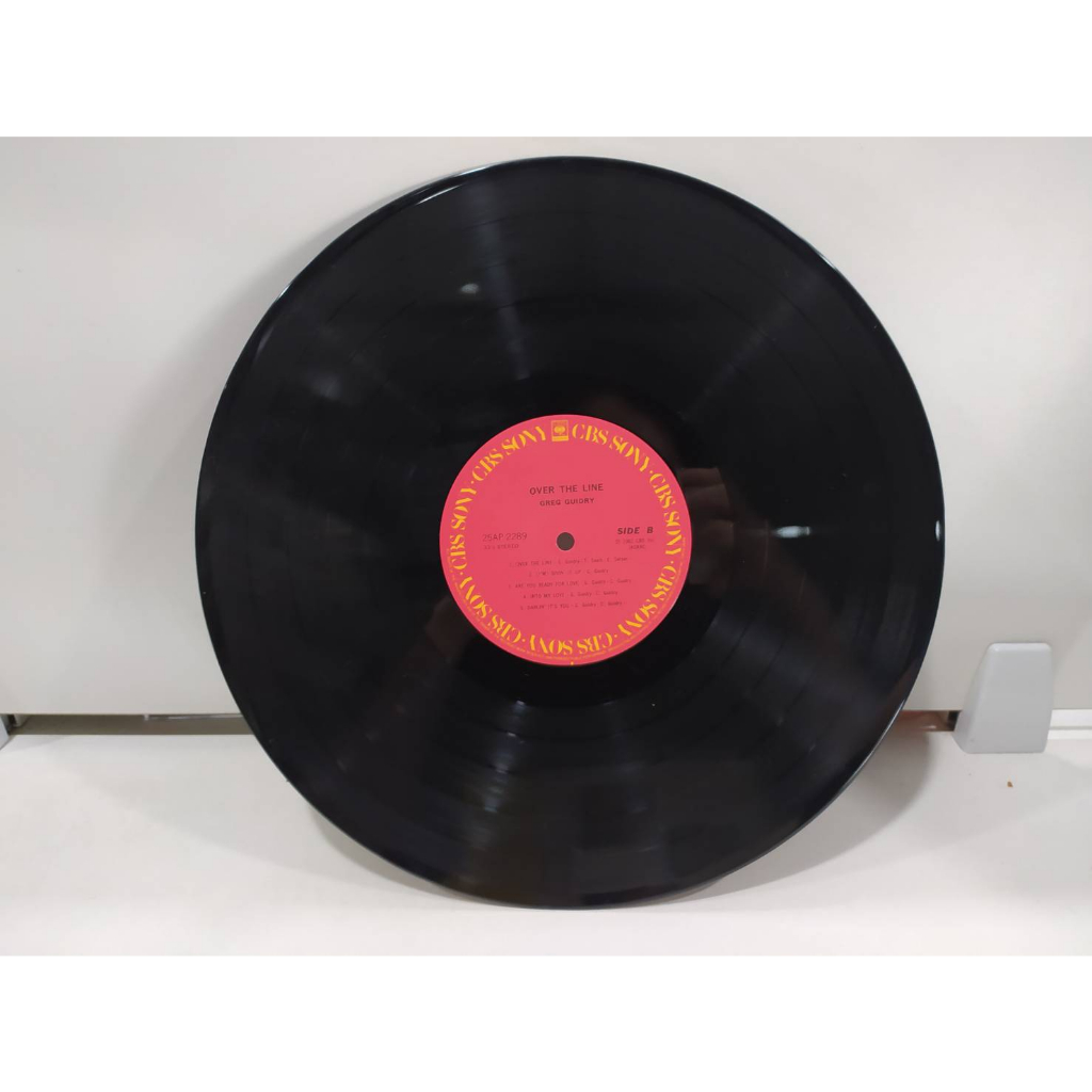 1lp-vinyl-records-แผ่นเสียงไวนิล-greg-guidry-over-the-line-e16b28