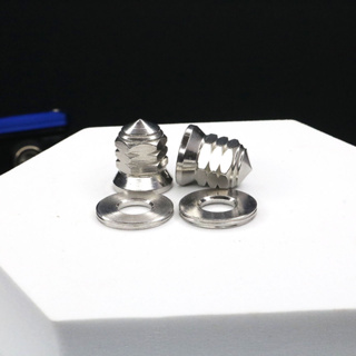 ชุดน็อตยึดคอท่อเจดีย์+แหวนรอง(เบอร์12) งานสแตนเลสแท้