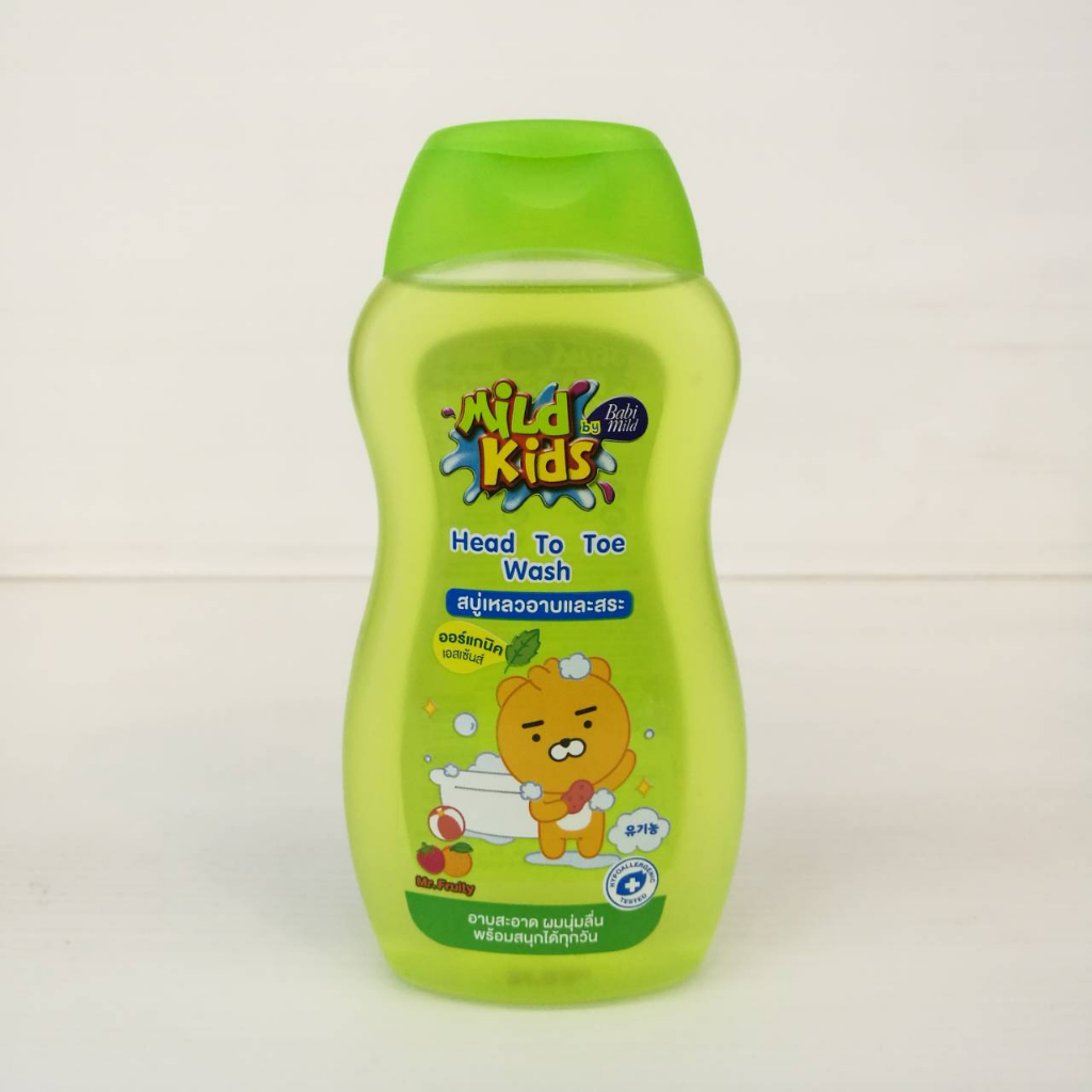 babi-mild-kids-head-to-toe-wash-200-มล-เบบี้-มายด์-คิดส์-ผลิตภัณฑ์อาบน้ำและสระผม