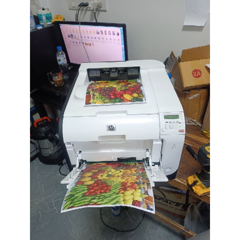 HP LaserJet Pro 400 color Printer M451dnมือสองสภาพสวยเครื่องพร้อมใช้งาน ...