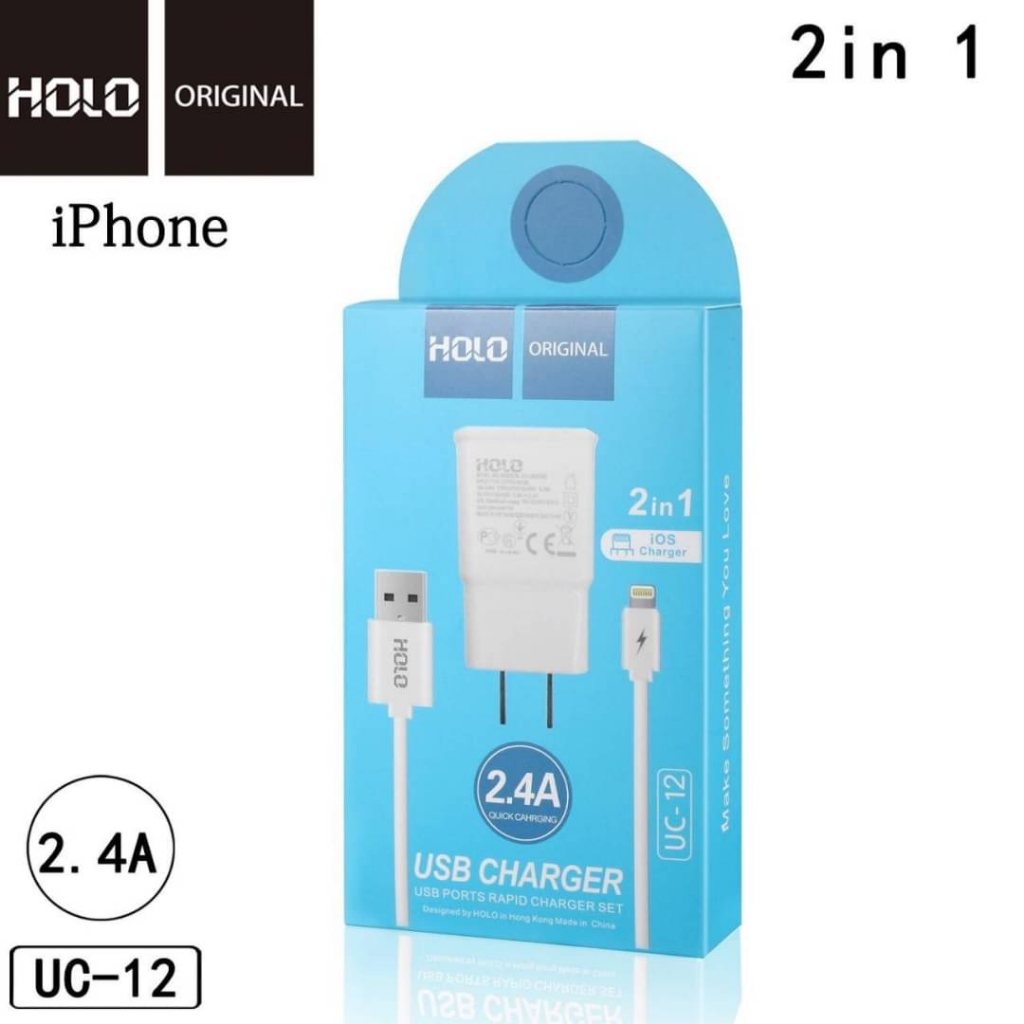 holo-รุ่นuc-05-uc-11-uc-12-uc-13-สำหรับ-micro-iphone-type-c-2-4aชาร์จเร็ว