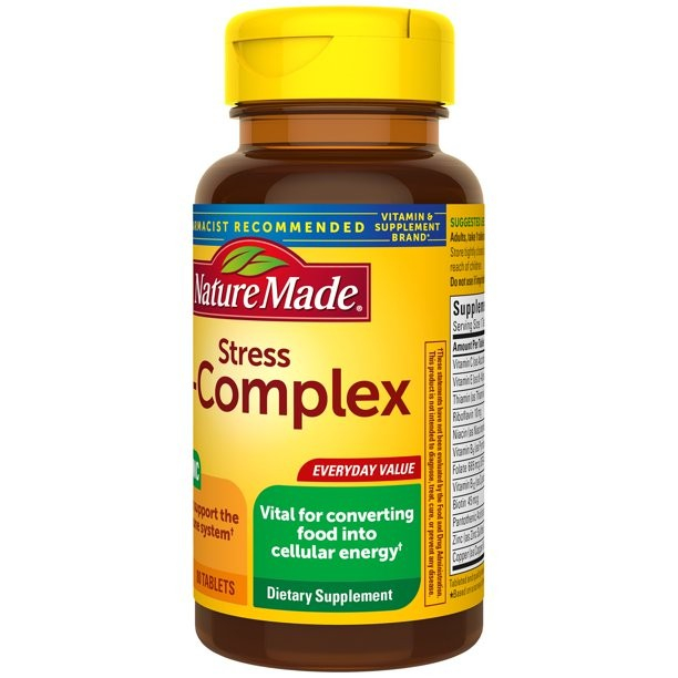 สินค้านำเข้า-usa-วิตามินบีคอมเพล็กซ์-b-complex-บีรวม-ขนาด-80-เม็ด-ไอเทมคนทำงานหนักสมองล้า-จัดเลย