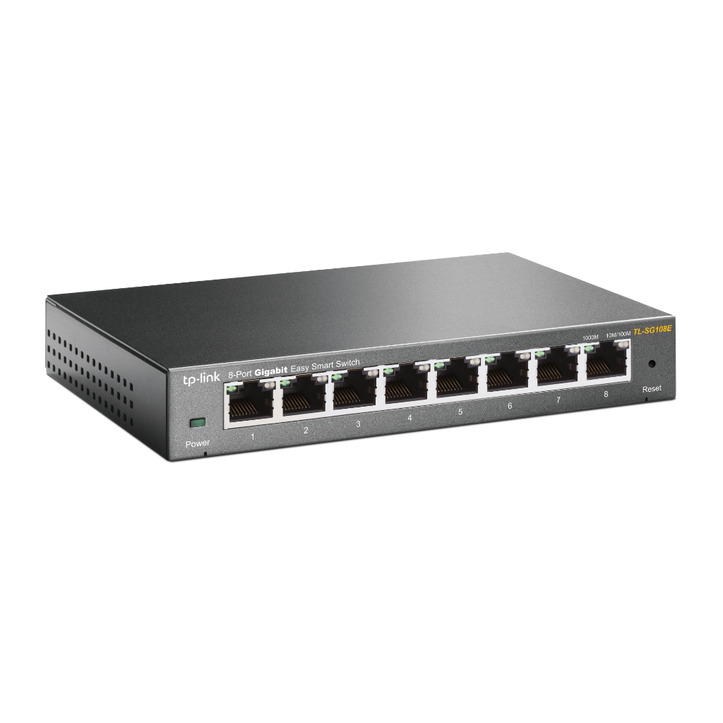 tp-link-sg108e-8-port-gigabit-easy-smart-switch-ของแท้-ประกันศูนย์-lifetime-warranty