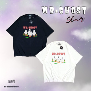 [ARRT]- เสื้อยืด Oversize ลาย Mr.Ghost ALL STAR