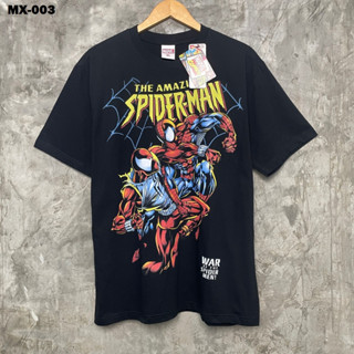 เสื้อยืดมาร์เวล MARVEL  MX-003, 004 : Spider-man, Hulk