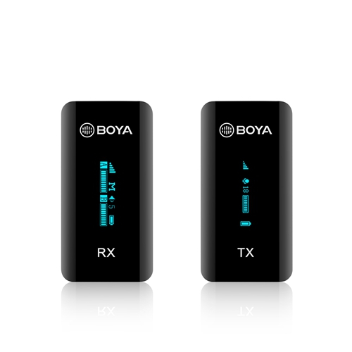 boya-by-xm6-s-2-4ghz-ultra-compact-wireless-microphone-ไมค์โครโฟนไร้สาย-แบบดูอัลแชนเนล-2-4ghz-ของแท้-ประกันศูนย์-2-ปี