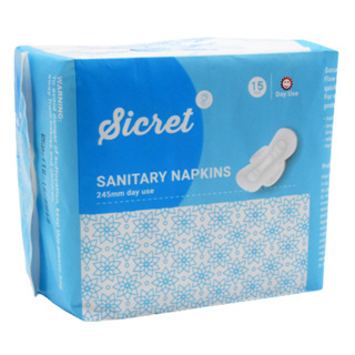 10 Packs Sicret Day Use Sanitary Napkins (245 mm)