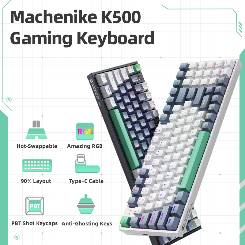 machenike-k500-b94-แป้มพิมพ์ภาษาไทย-rgb-backlit-ร้อนถอดเปลี่ยนได้แป้นพิมพ์แบบมีสาย-90-เค้าโครง94-คีย์สายคีย์บอร์ดเกม