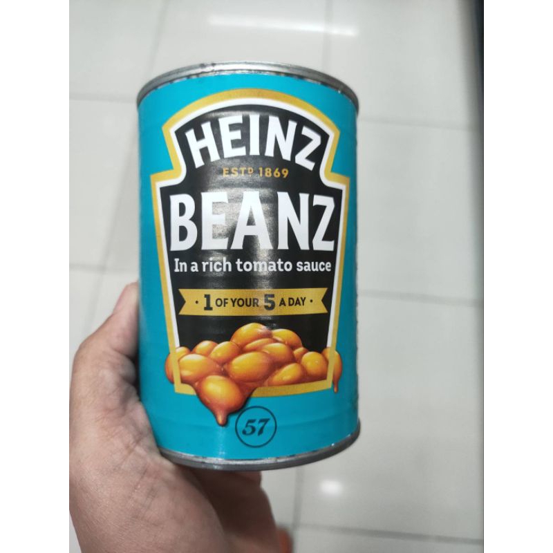 Heinz Bake Beans And Tomato Sauce 415g.ซอสถั่วผสมมะเขือเทศ 415กรัม