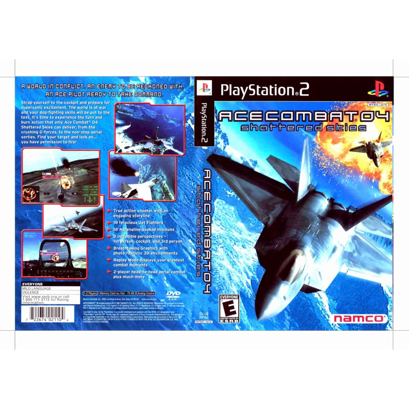 Ace Combat 04: Shattered Skies PS2