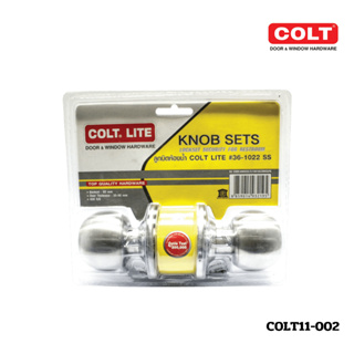 ลูกบิดห้องน้ำ COLT LITE #36-1022 SS