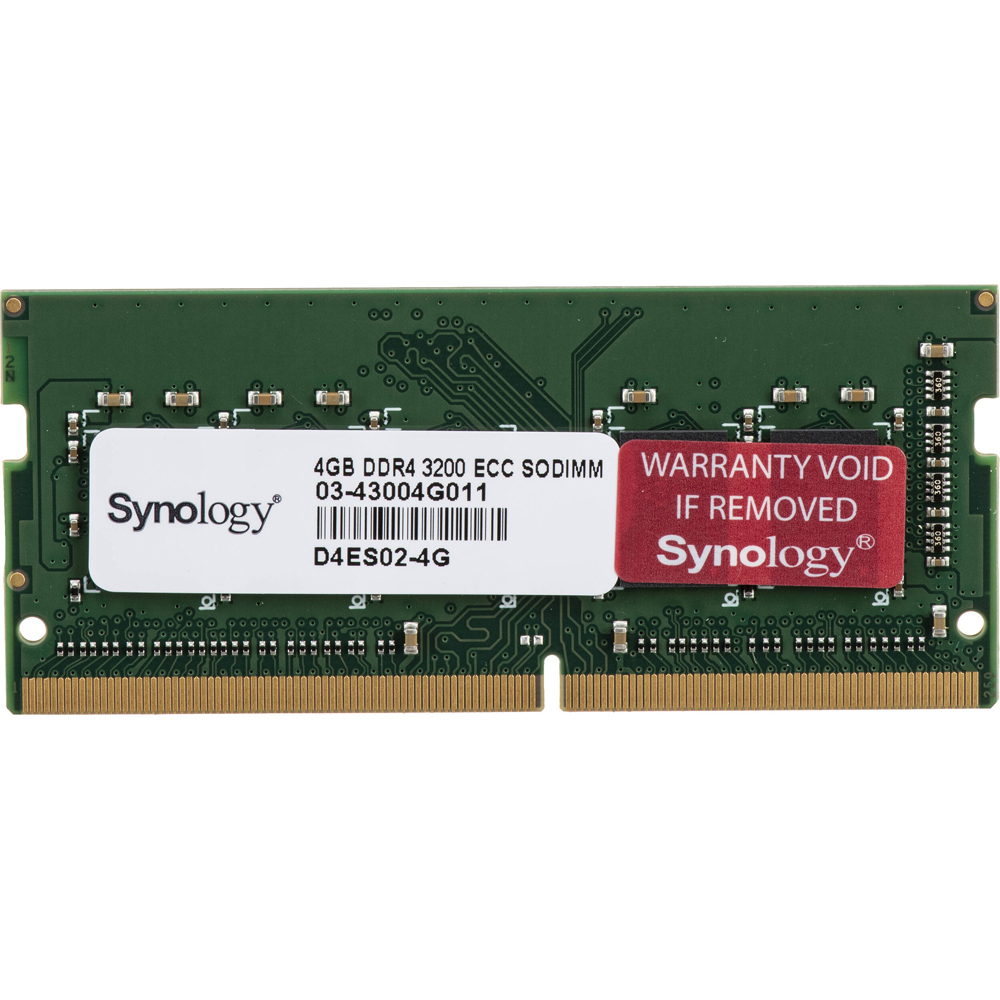 Synology DDR4 ECC SODIMM 3200MHz RAM D4ES02-4G/D4ES02-8G/D4ES01