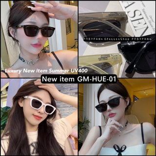 รุ่นDro380 item GM-HUR-01 มีโลโก้2023 แว่นตาเวอร์ชั่นเกาหลี Brand Luxury Sunglasses ป้องกันแสงUv400 แว่นกันแดด
