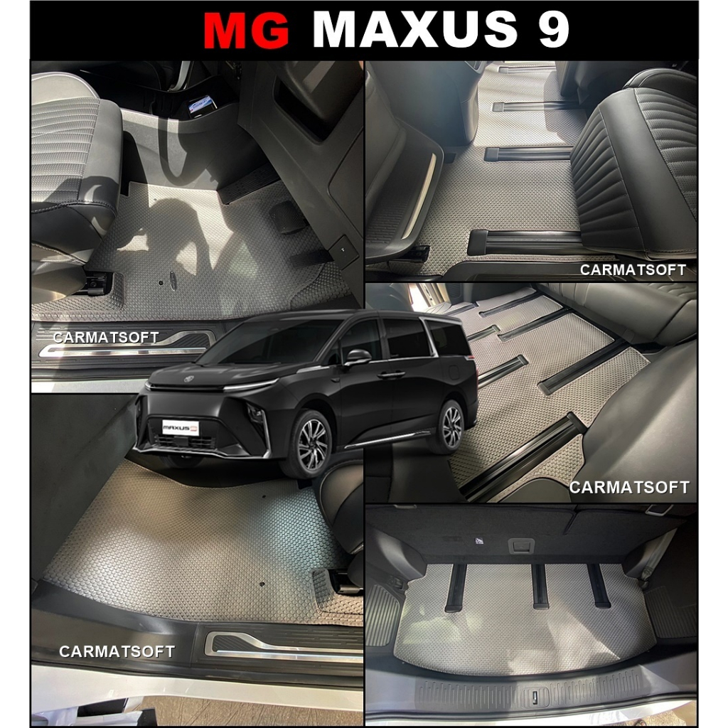 พรมปูพื้นรถยนต์กระดุมเม็ดเล็ก-mg-maxus-9-pvcแท้100