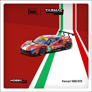 Tarmac Works T64-071-19WEC71 1/64 FERRARI 488 GTE 24H OF LE MANS 2020 DIECAST SCALE MODEL CAR