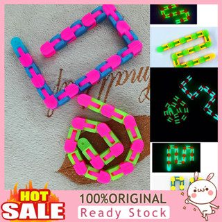 [B_398] ของเล่นงู Fidget ช่วยบรรเทาความเครียด แบบพับได้ สําหรับเด็ก