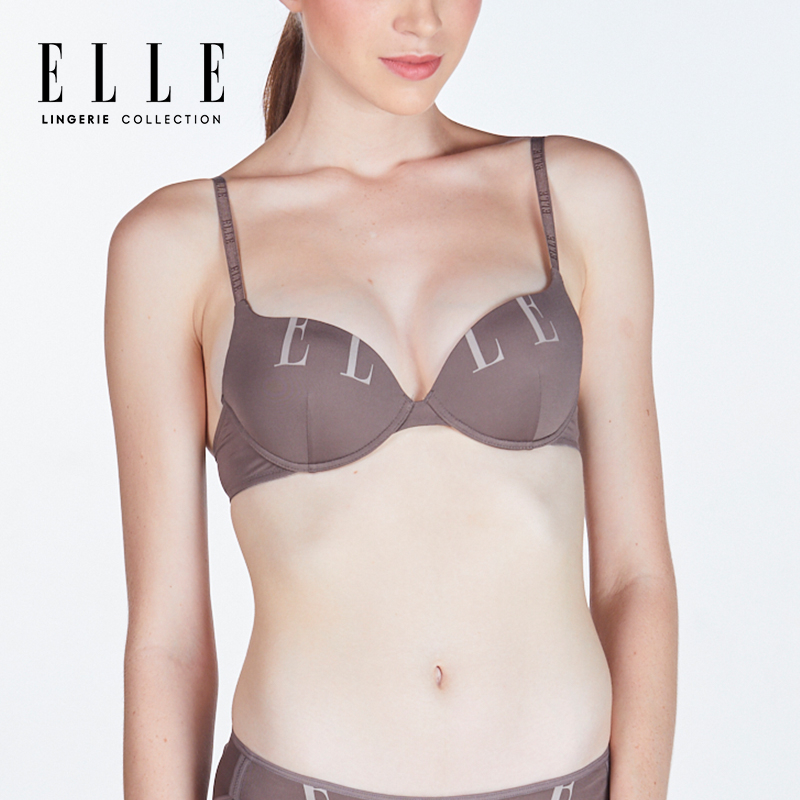 elle-lingerie-moulded-bra-ชุดชั้นในมีโครงเสริมฟองน้ำ-3-4-cup-lb9501