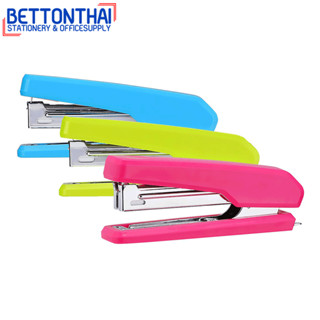 Deli 0229F Stapler #10 Pack 12 Pcs.เครื่องเย็บกระดาษ เบอร์10 เย็บได้ 15 แผ่น (แพคกล่อง 12 ชิ้น) แม็ค แม็ก office