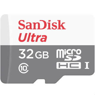 32GB Micro SD Card (ไมโครเอสดีการ์ด) SANDISK ULTRA (GN3MN) CLASS 10 100MB SDHC - 7Y ของแท้