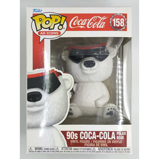 Funko Pop Ad Icon - Coca Cola Polar Bear (90s) #158 (กล่องมีตำหนินิดหน่อย)