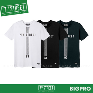 7th Street เสื้อยืด แนวสตรีท รุ่น Mix Line (ของแท้)