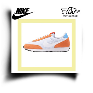 ของแท้ 100 %Nike Daunreak  Waffle รองเท้าวิ่งผู้หญิง สีส้ม
