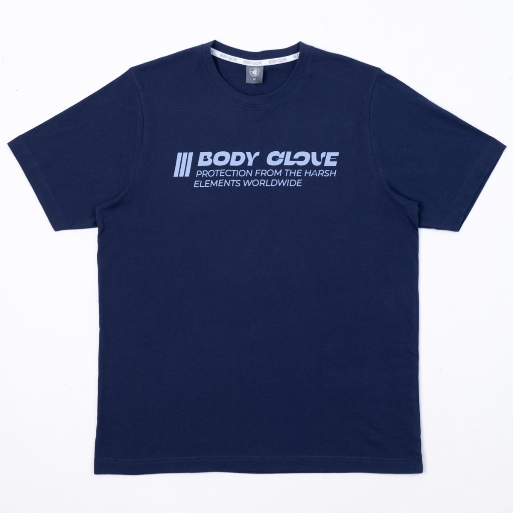 body-glove-mens-sc-t-shirt-fall-2023-เสื้อยืดแขนสั้น-ผู้ชาย-ลายโลโก้-สีกรมท่า