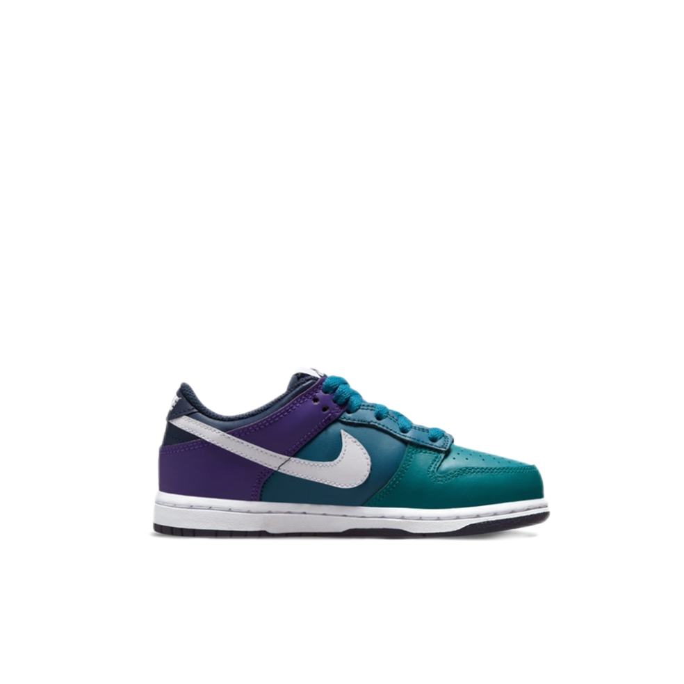 ลูกคนกลาง-nike-dunk-low-retro-low-top-sneakers-สีน้ำเงินม่วง