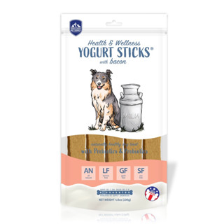 ขนมสุนัข Himalayan Yoghurt Sticks โยเกิร์ตแท่ง รส Bacon ขนาด 136 g