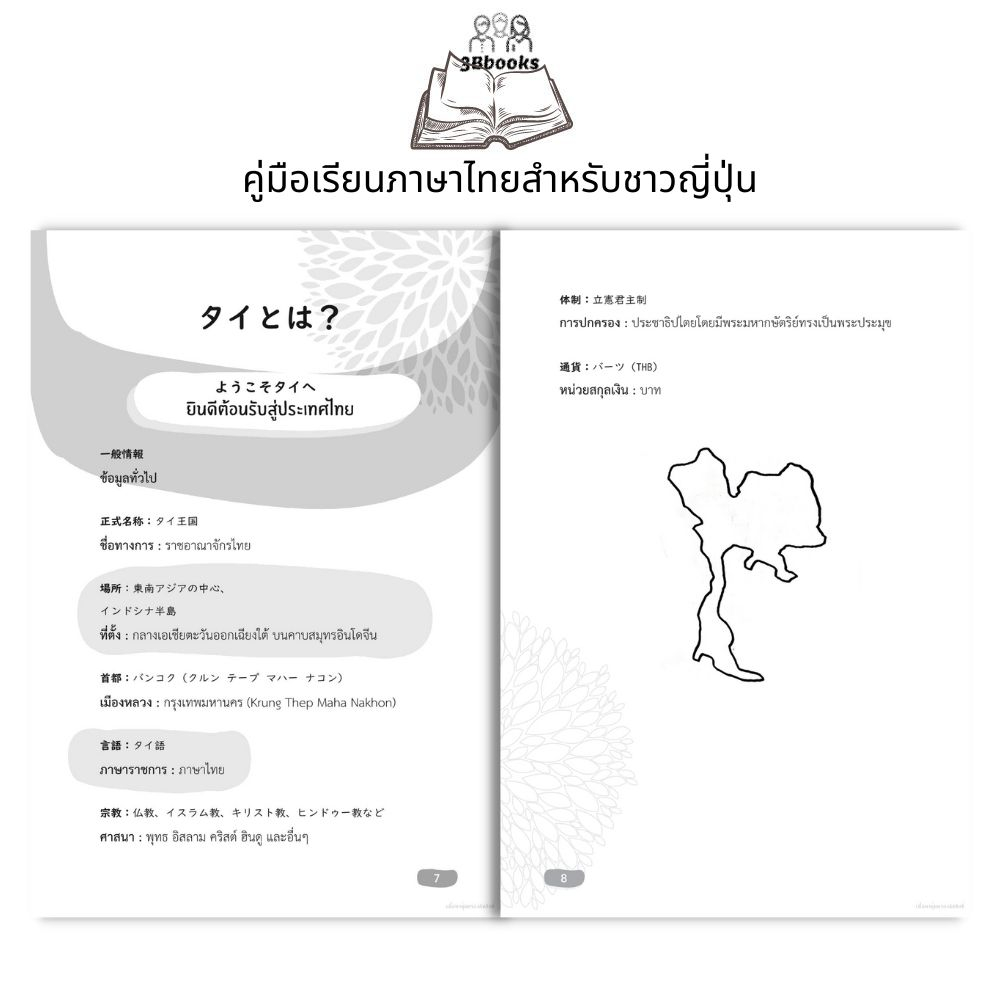 หนังสือ-คู่มือเรียนภาษาไทยสำหรับชาวญี่ปุ่น-ภาษาไทย-หนังสือเรียนภาษาไทย-การใช้ภาษาไทย-ภาษาไทยสำหรับชาวต่างชาติ