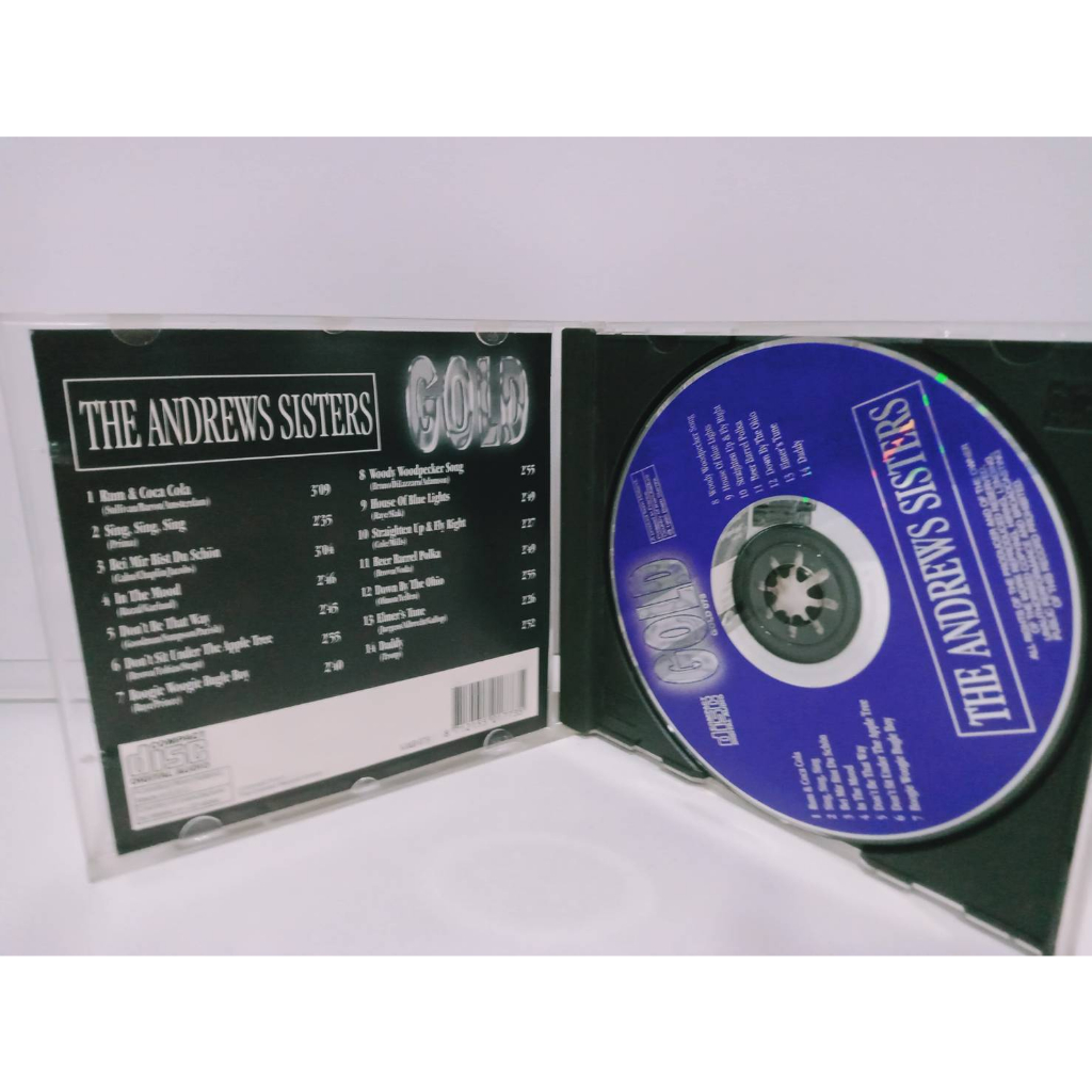 1-cd-music-ซีดีเพลงสากล-gold-the-andrews-sisters-a7e14