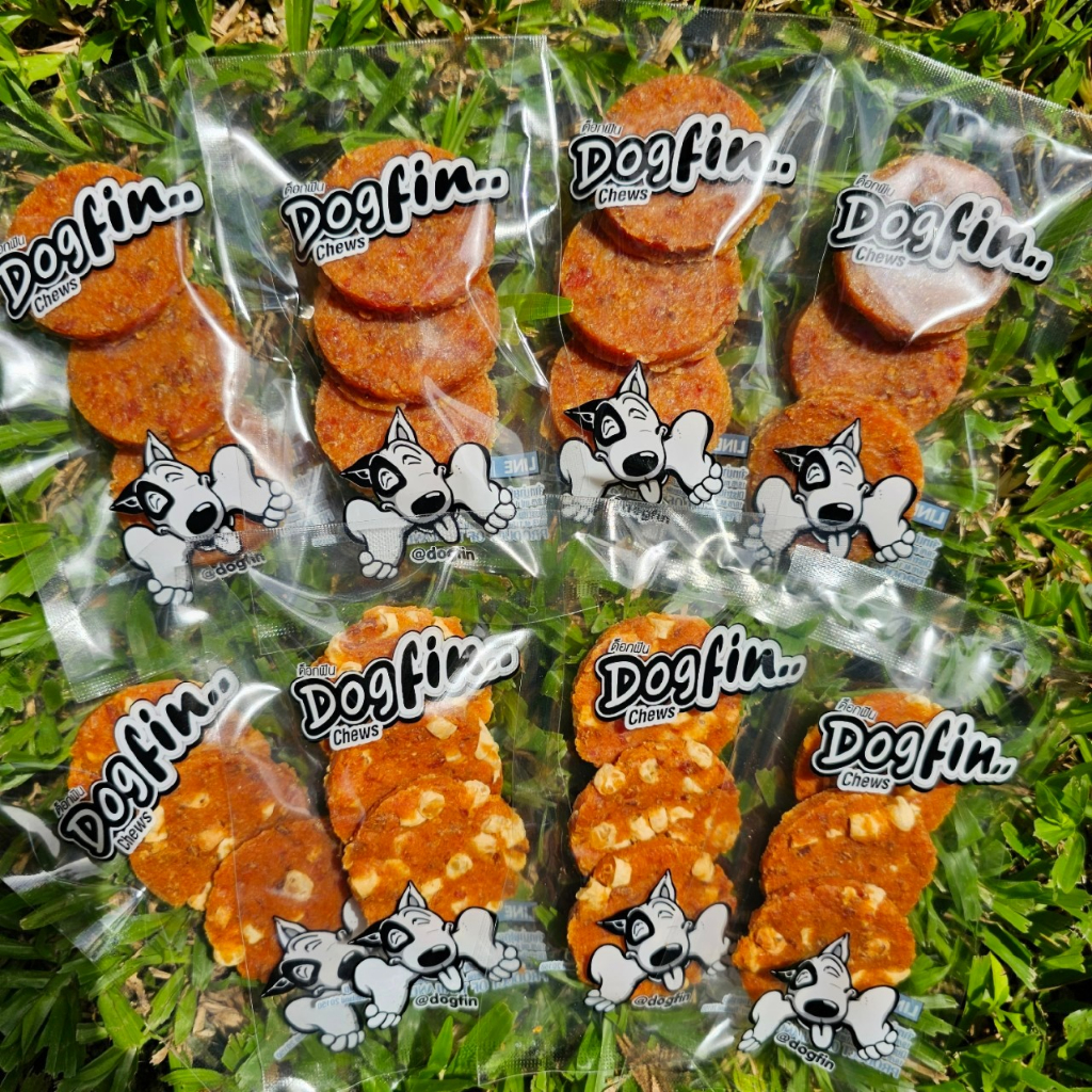 Dogfin (ด็อกฟิน) Chicken Coin ไก่อบแห้งสำหรับสุนัขทุกสายพันธุ์ | Shopee ...