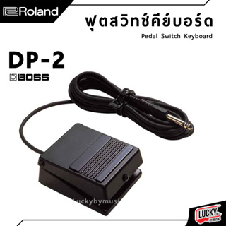Roland DP-2 Pedal Switch ฟุตสวิทช์คีย์บอร์ด และเปียโนไฟฟ้า หัวแจ็คแบบโมโน / มีบริการเก็บเงินปลายทางค่ะ