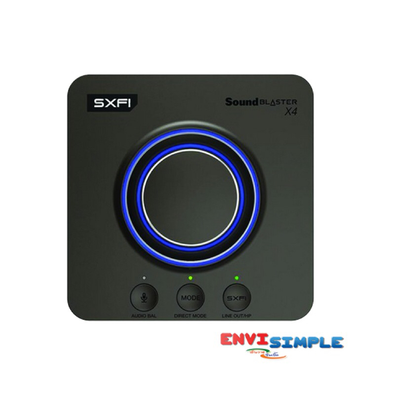 CREATIVE Sound Blaster X4 External USB Sound Card Shopee Thailand