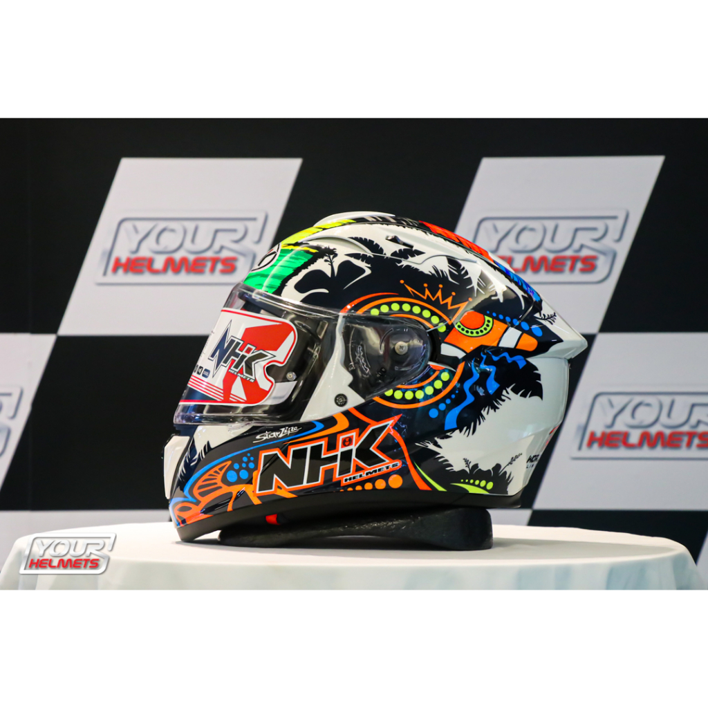 หมวกกันน็อค NHK HELMETS รุ่น GP PRIME REMY GARDNER Moto2 World Champion ...