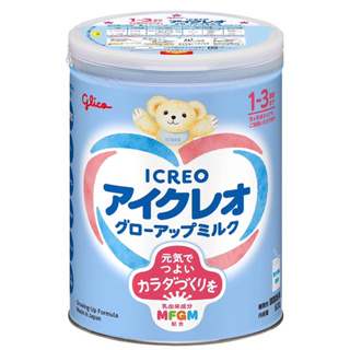 Glico Icero Follow up Milk 2 นมผงกูลิโกะ ไอกรีโอ สูตร 2 นมผงติดตามผลของช่วงอายุ 9-36 เดือน ขนาด 820 กรัม アイクレオのフォローアップミル