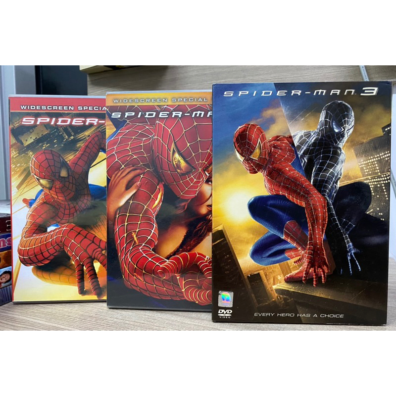 dvd-spider-man-1-2-3-ยกชุด