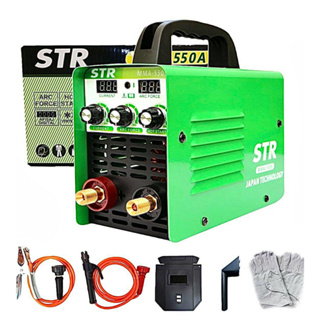 STR ตู้เชื่อม Inverter MMA-650S ขนาดพกพา ระบบ 2 หน้าจอ รุ่นพิเศษ 3 ปุ่ม พร้อมระบบ ARC FORCE และ HOT START อุปกรณ์ครบชุด