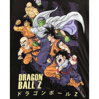 Dragon Ball อนิเมะพิมพ์ลายแขนสั้นลำลองผ้าฝ้ายขนาดบวกเสื้อยืดดราก้อนบอลทุกแมทช์ฤดูร้อนสุดฮอตเทรนด์