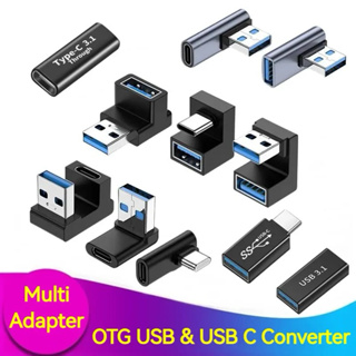 USB 3.0ประเภท C ชายเป็น Type C หญิงเชื่อมต่อ OTG Converter Type-C USB ชาร์จข้อมูล transfer Adaptador Usb Tipo C