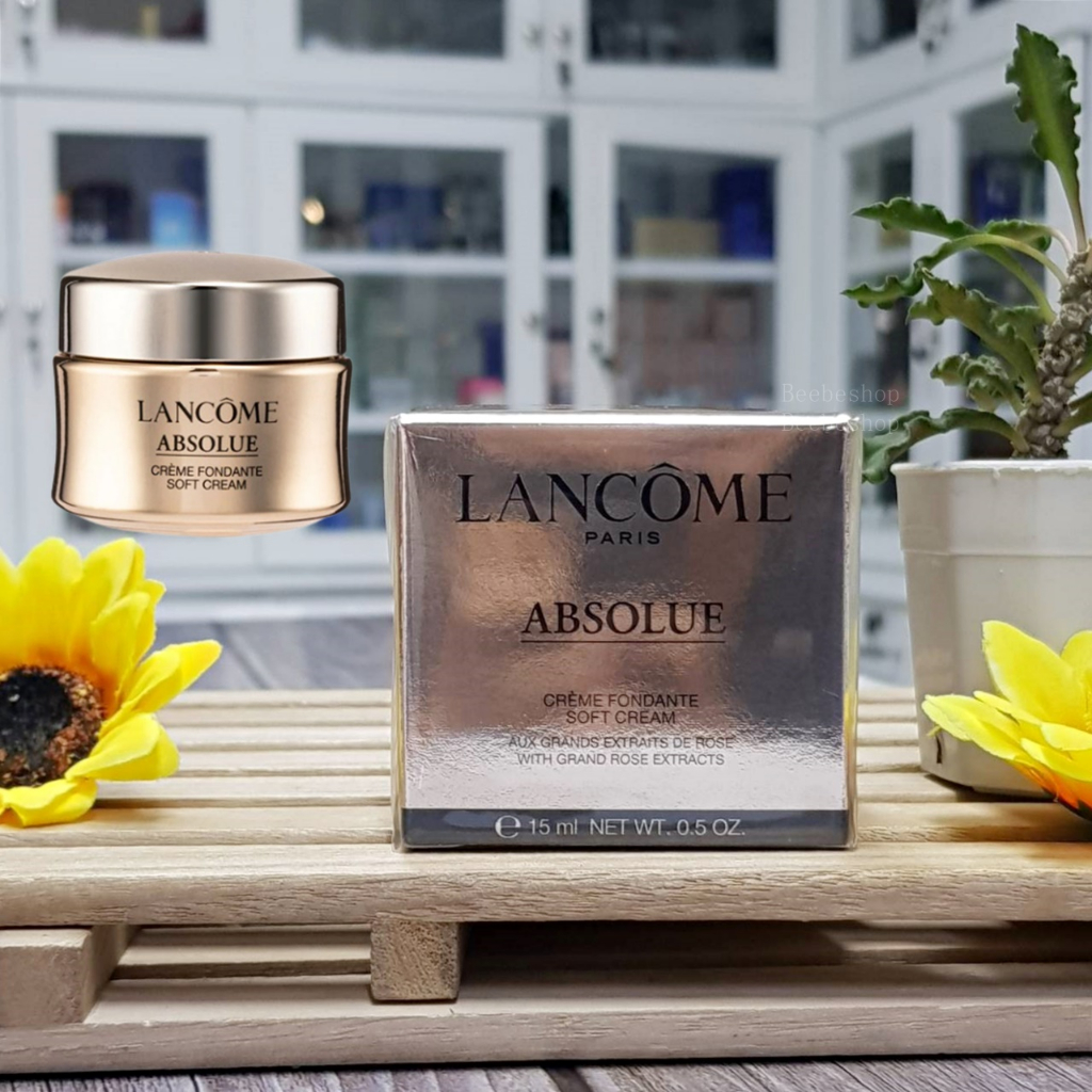 lancome-absolue-soft-cream-15ml-ผลิต-12-2022-ผิวเรียบเนียน-กระจ่างใส