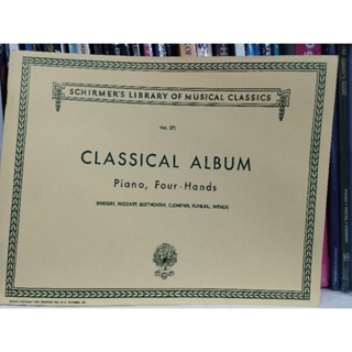 SL371 - CLASSICAL ALBUM PIANO, FOUR HANDS/073999545708