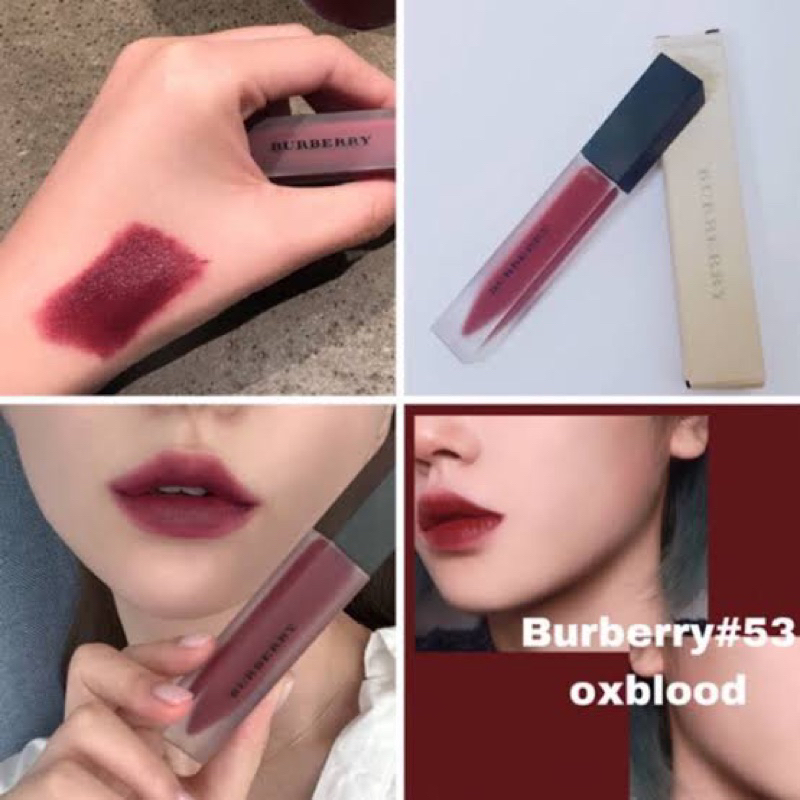 burberry-oxblood-53-สีเลือดนก-สวยกำมะหยี่