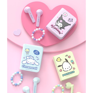Sanrio ชุดหูฟังบลูทูธไร้สาย มีอายุการใช้งานแบตเตอรี่ที่ยาวนาน