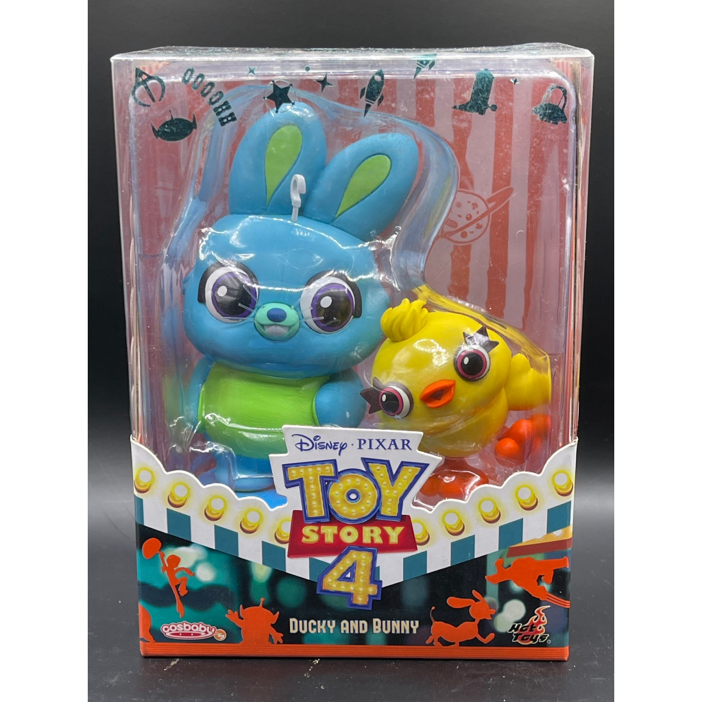 hot-toys-cosbaby-toy-story-4-ducky-amp-bunny-สติ๊กเกอร์ผฝากล่องหลุด