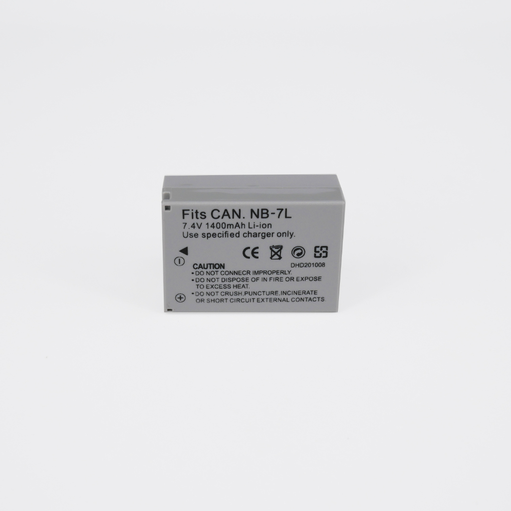 Batterie NB-7L 1400mAh Pour Canon PowerShot G10, G11, G12 – Neuf Sous Blister